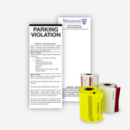 Custom Parking Violation Roll Tickets