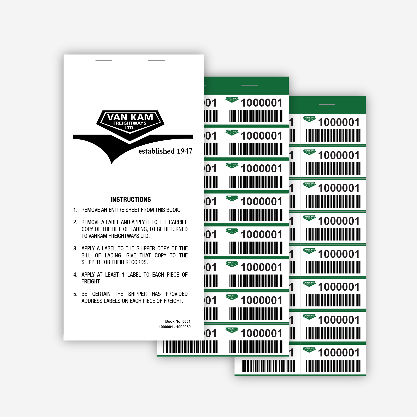 Custom Freight Labels & Pro Stickers