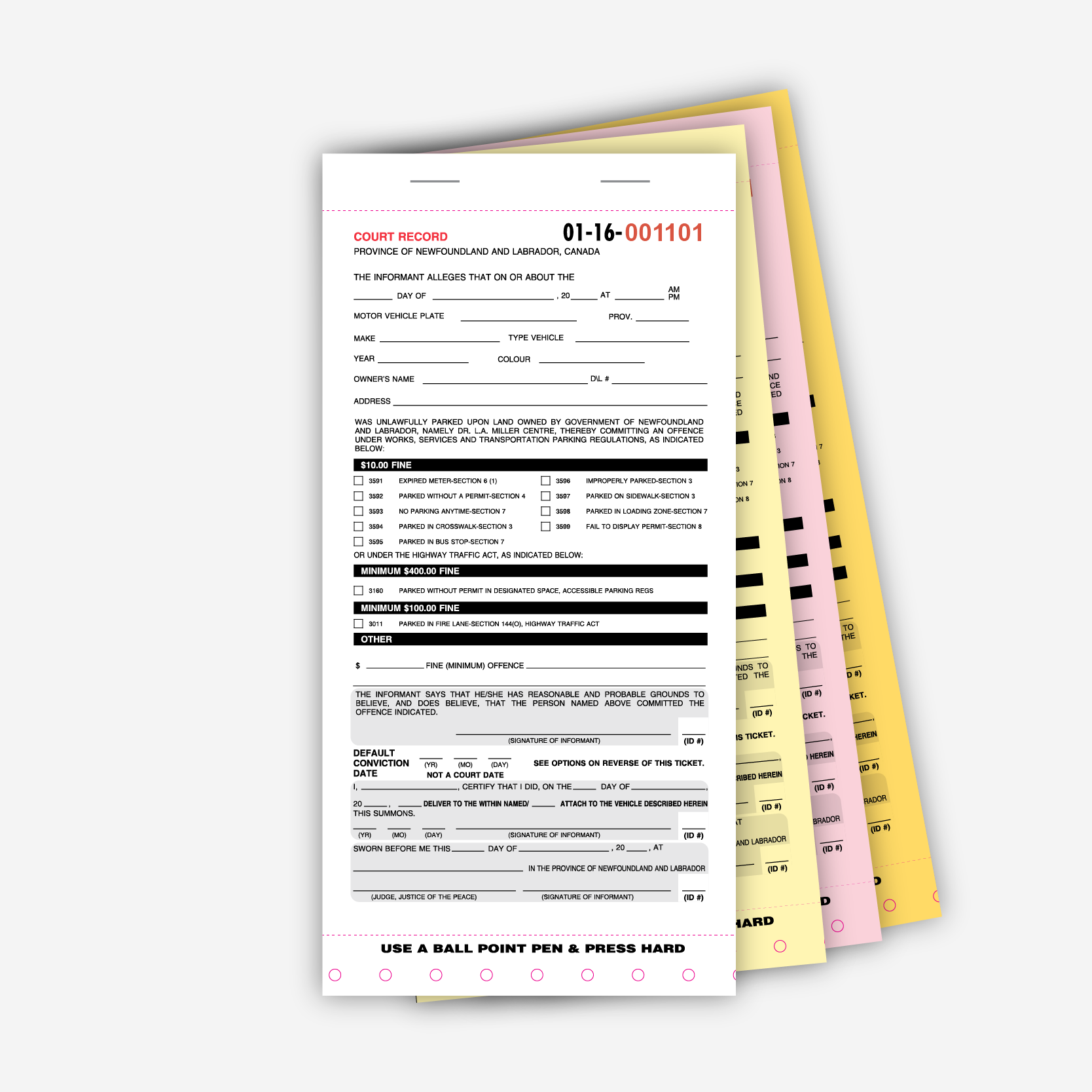 Custom BOLs & NCR Forms