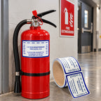 Custom Fire Safety & Maintenance Labels