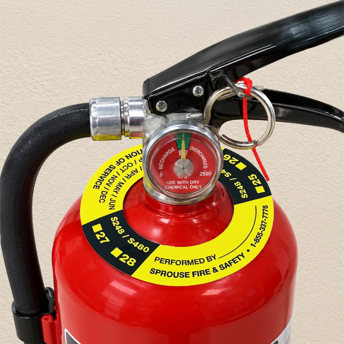 Custom Fire Extinguisher Collars