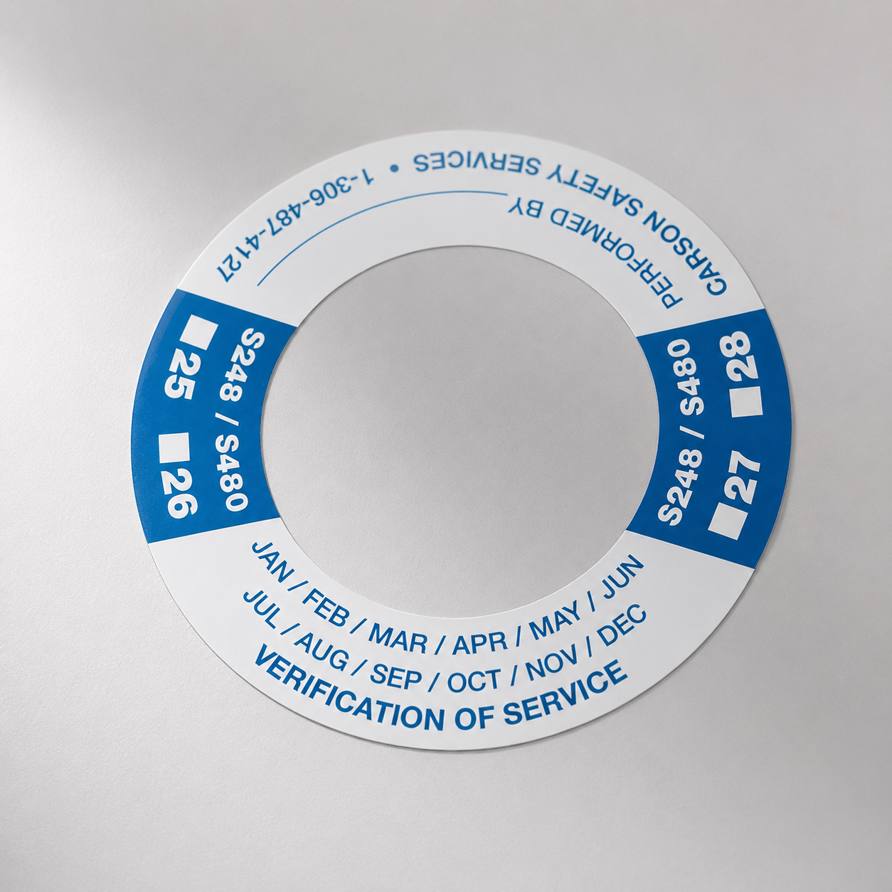 Custom Fire Extinguisher Collars