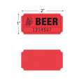 Roll Tickets - Beer (1,000/roll)