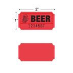 Roll Tickets - Beer (1,000/roll)