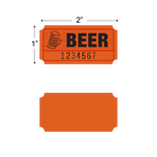 Roll Tickets - Beer (1,000/roll)