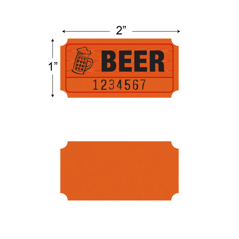 Beer Roll Tickets (1,000/roll)