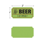 Roll Tickets - Beer (1,000/roll)