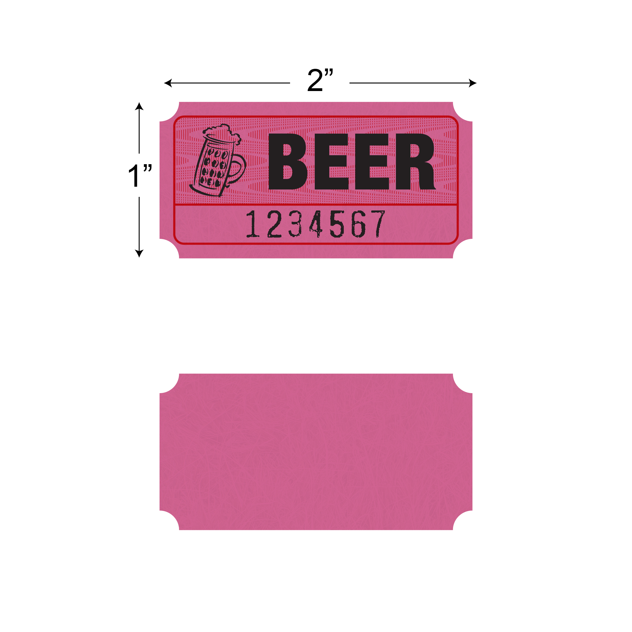 Roll Tickets - Beer (1,000/roll)