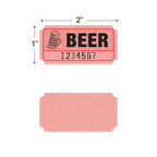 Roll Tickets - Beer (1,000/roll)