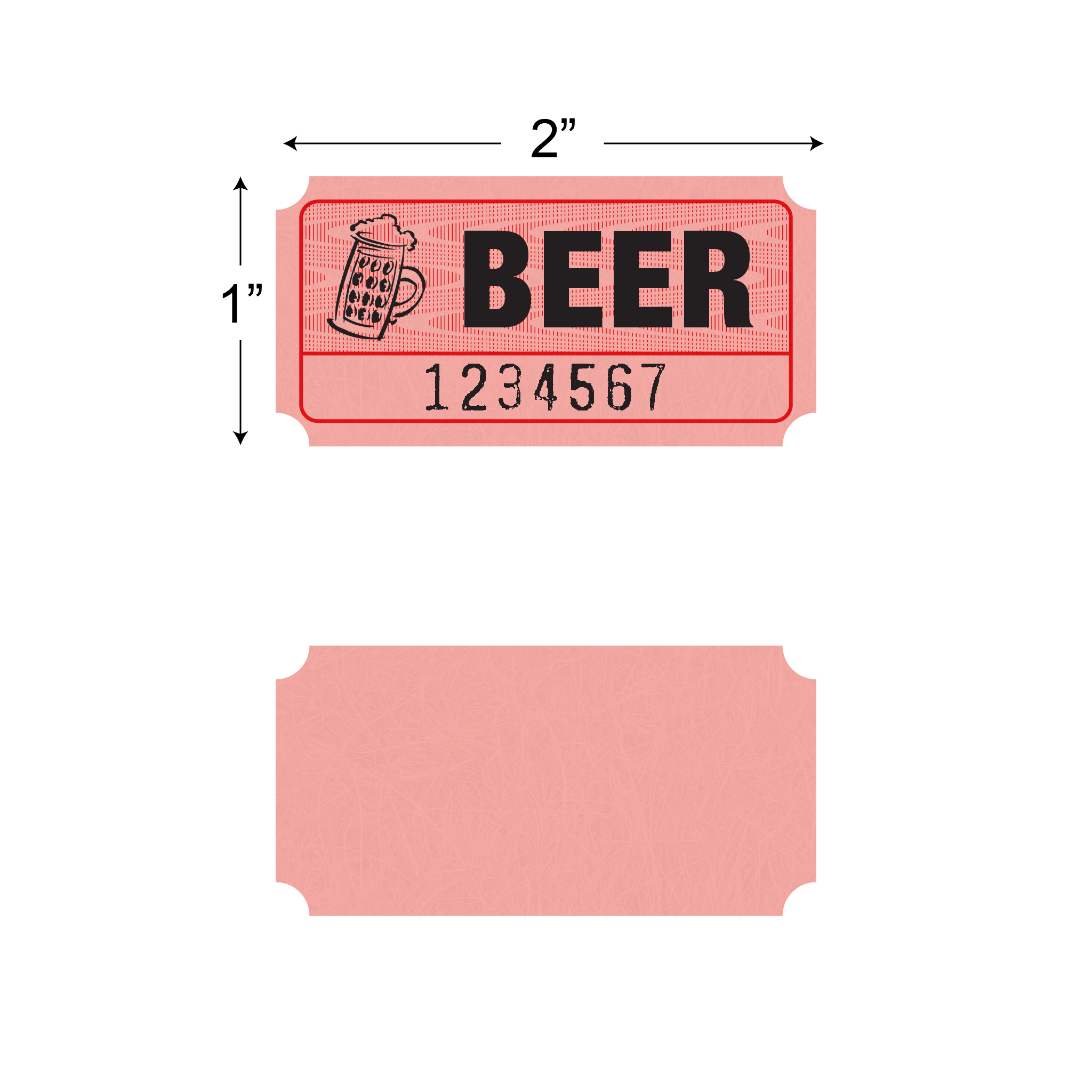 Roll Tickets - Beer (1,000/roll)