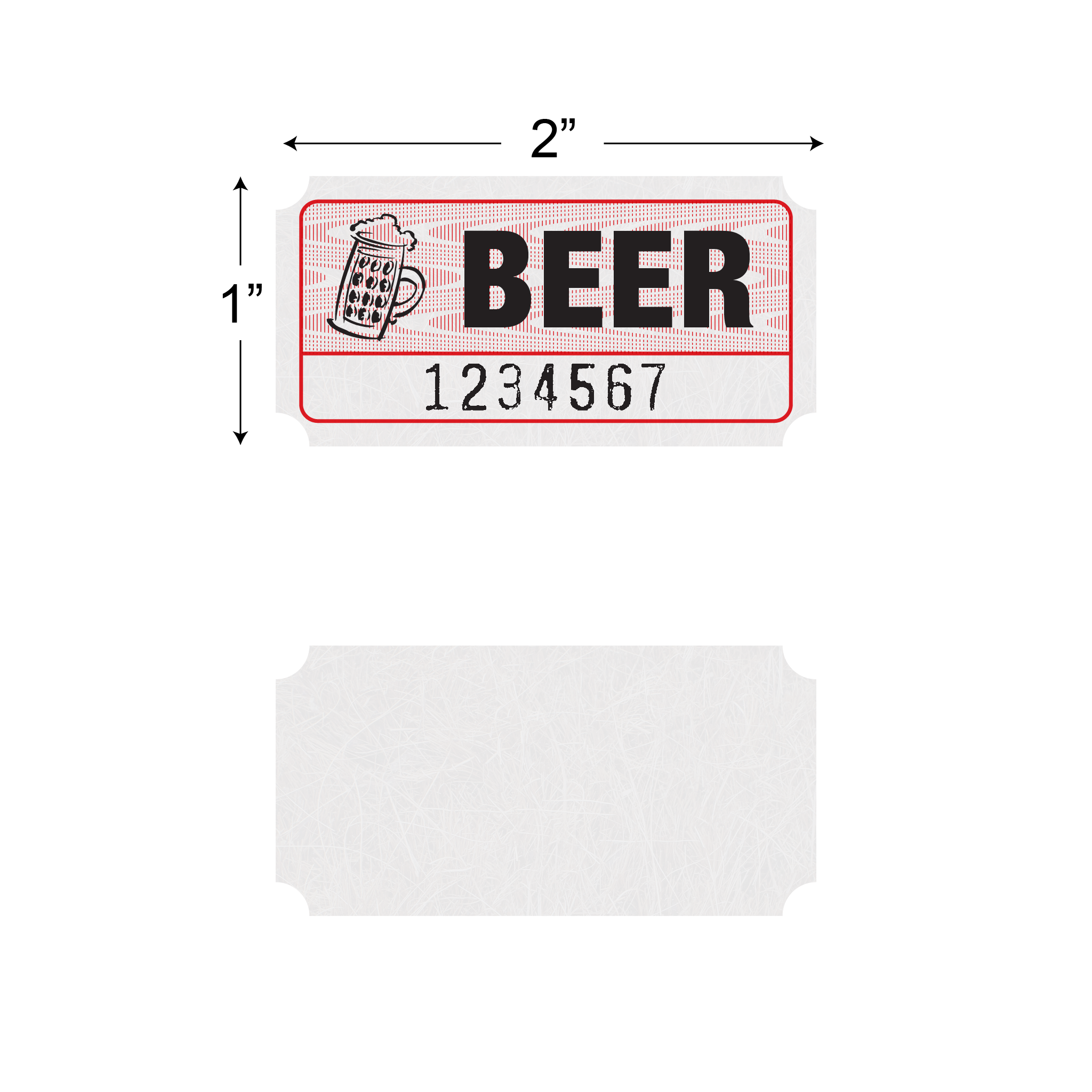 Roll Tickets - Beer (1,000/roll)