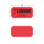 Roll Tickets - Liquor (1,000/roll)
