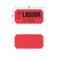 Liquor Roll Tickets (1,000/roll)