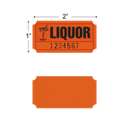 Roll Tickets - Liquor (1,000/roll)