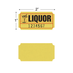 Roll Tickets - Liquor (1,000/roll)