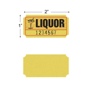 Liquor Roll Tickets (1,000/roll)