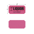 Roll Tickets - Liquor (1,000/roll)