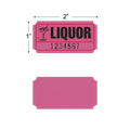 Liquor Roll Tickets (1,000/roll)