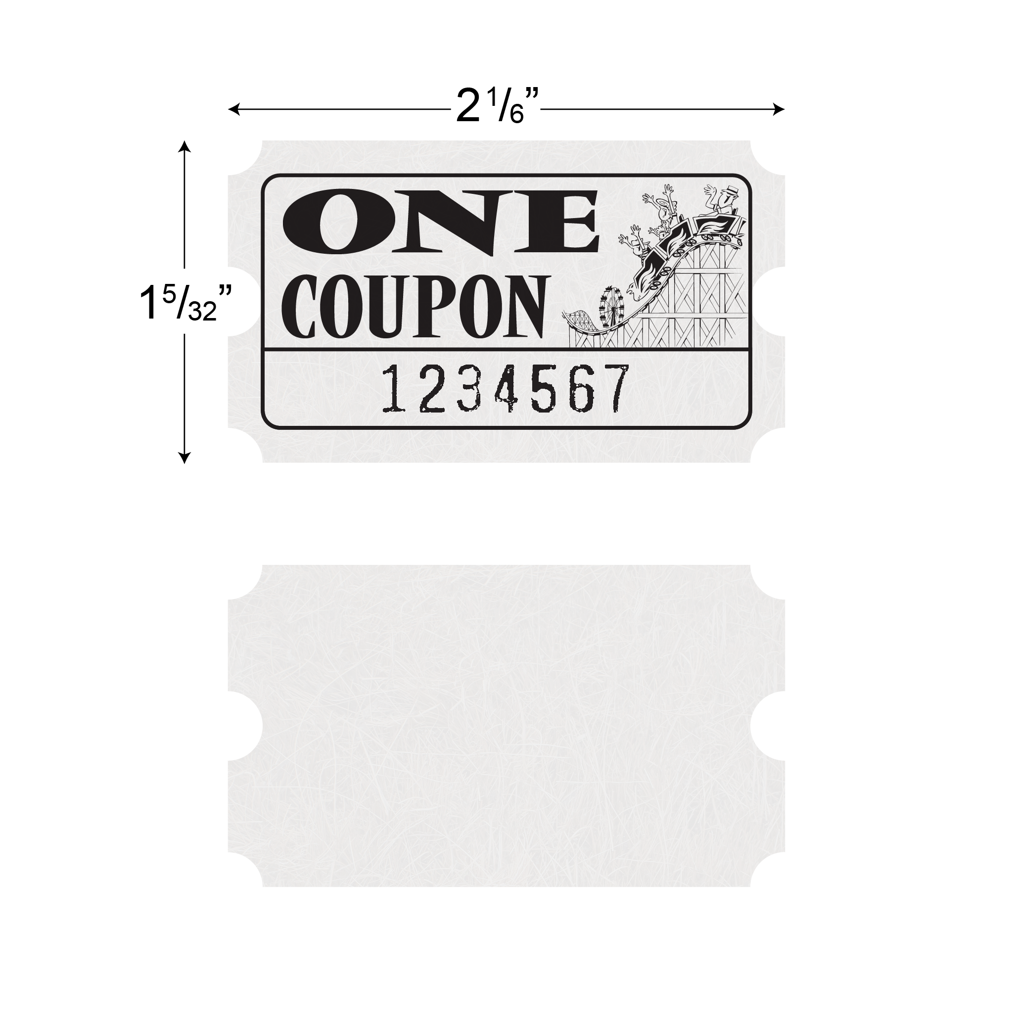 Redemption Tickets (Skeeball / Arcade)
