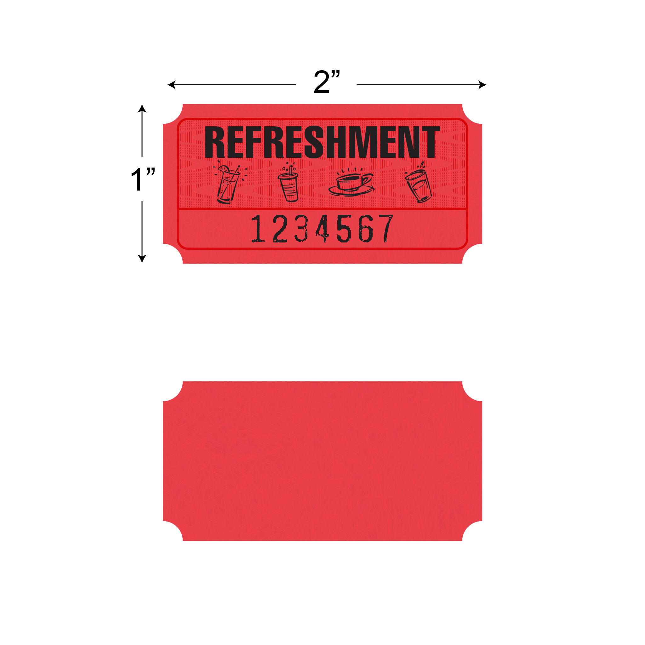 Roll Tickets - Refreshment (1,000/roll)