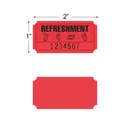 Refreshment Roll Tickets (1,000/roll)