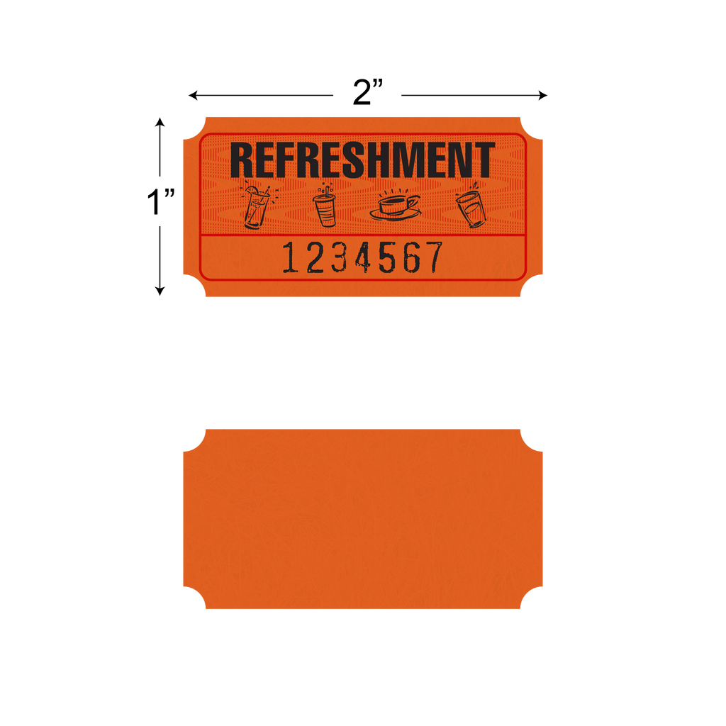 Roll Tickets - Refreshment (1,000/roll)