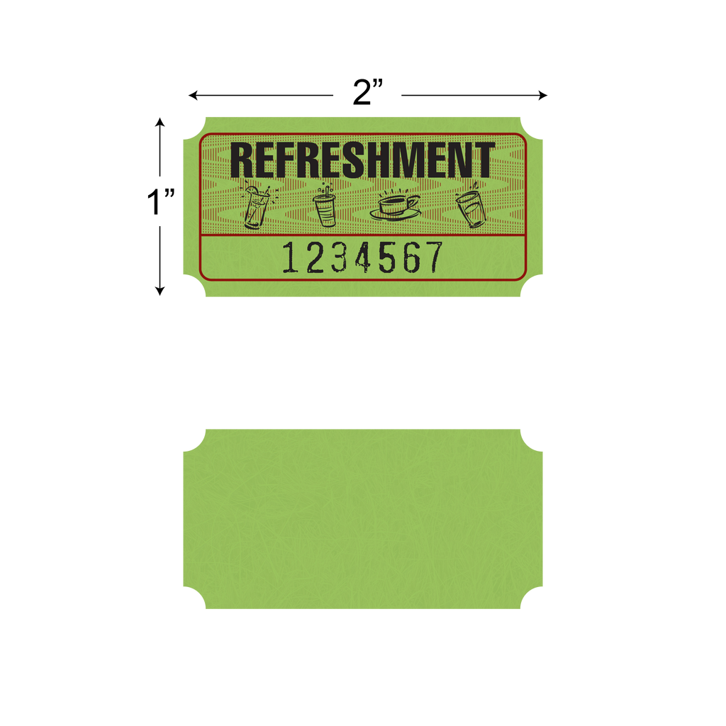 Roll Tickets - Refreshment (1,000/roll)