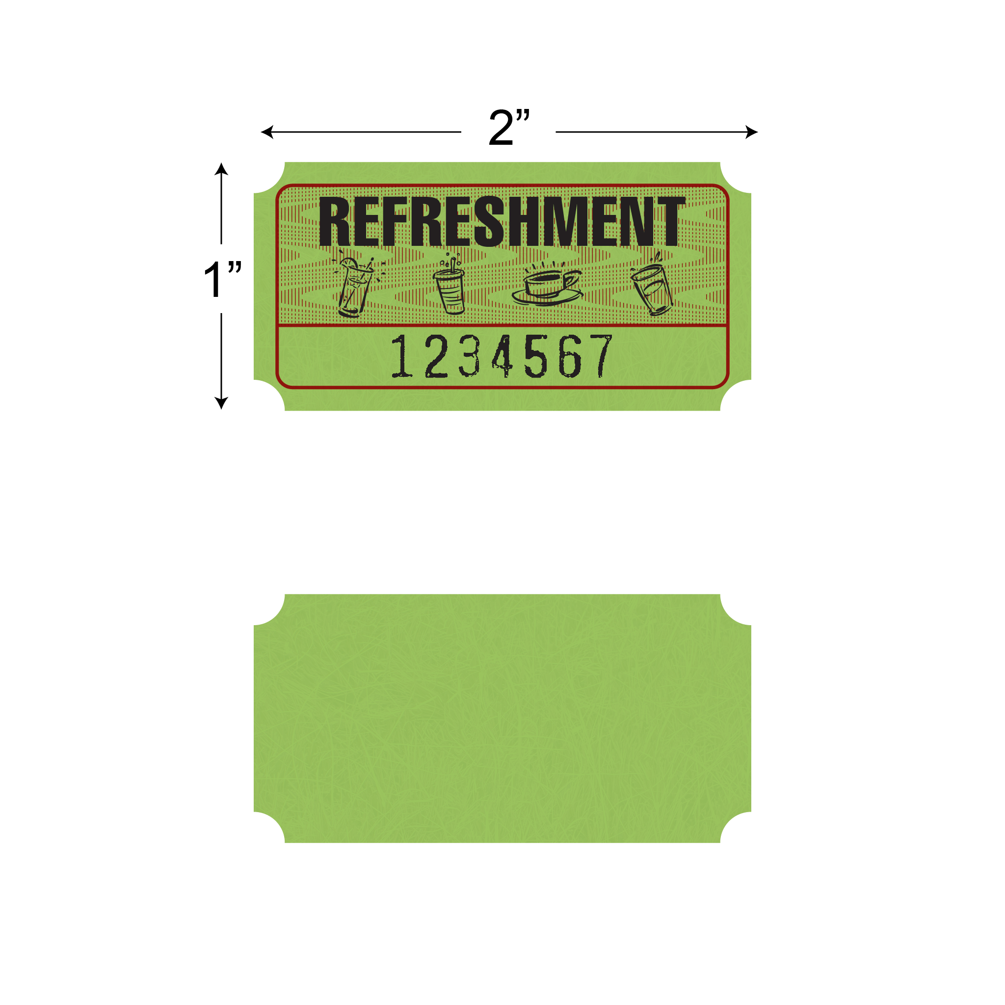 Roll Tickets - Refreshment (1,000/roll)
