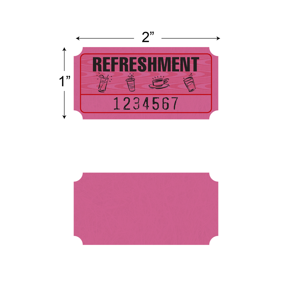 Roll Tickets - Refreshment (1,000/roll)