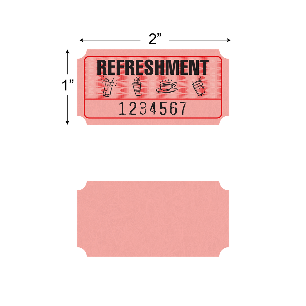 Roll Tickets - Refreshment (1,000/roll)