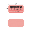Refreshment Roll Tickets (1,000/roll)