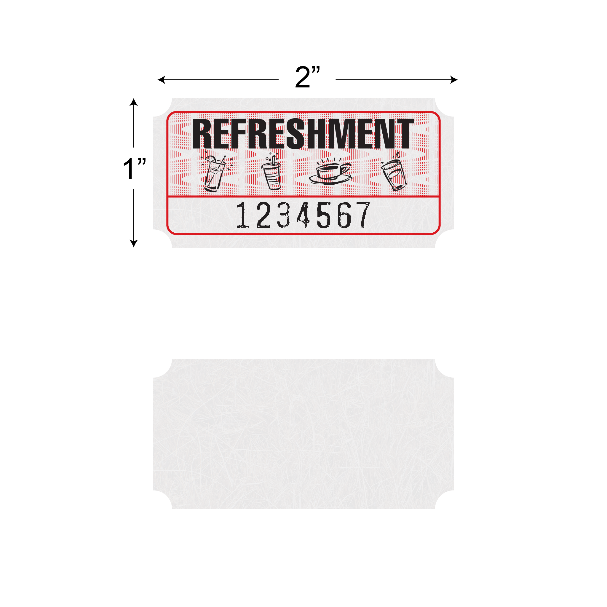 Roll Tickets - Refreshment (1,000/roll)