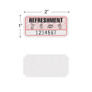 Refreshment Roll Tickets (1,000/roll)