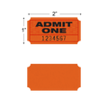 Admit One Roll Tickets (1,000/roll)