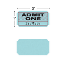 Admit One Roll Tickets (1,000/roll)