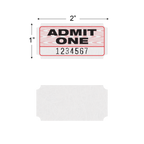 Admit One Roll Tickets (1,000/roll)
