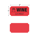 Wine Roll Tickets (1,000/roll)