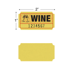 Roll Tickets - Wine (1,000/roll)