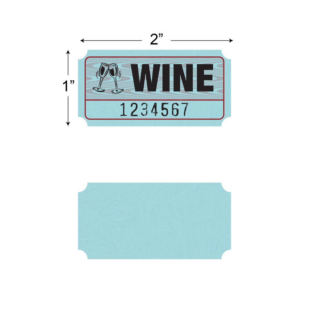 Roll Tickets - Wine (1,000/roll)