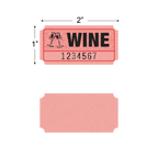 Roll Tickets - Wine (1,000/roll)