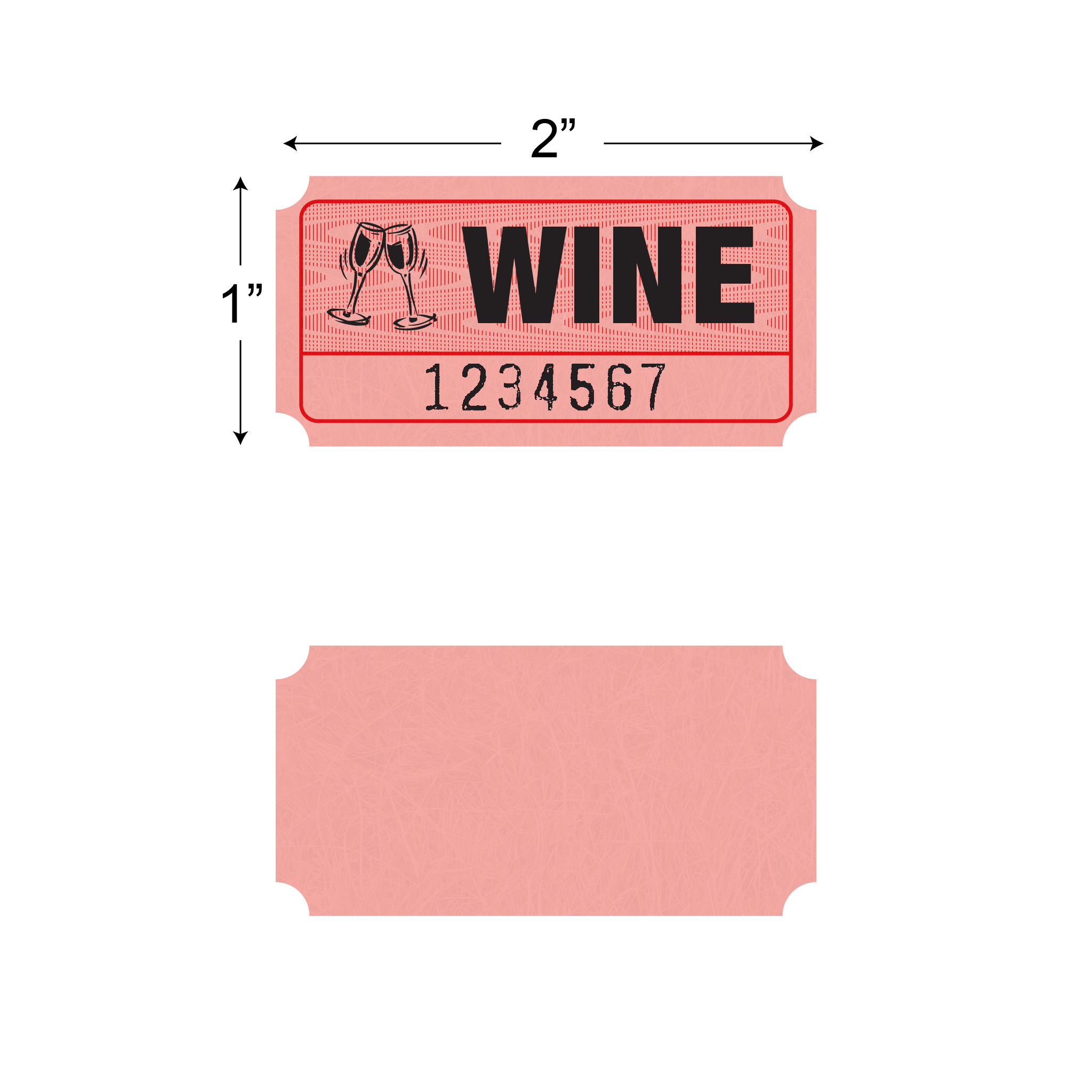 Roll Tickets - Wine (1,000/roll)