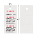 Coat Checks (3-Part)