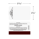 Zeag Thermal Parking Ticket (Magstripe with Disclaimer)