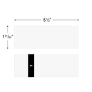 2" x 5 1/2" Thermal Parking Ticket